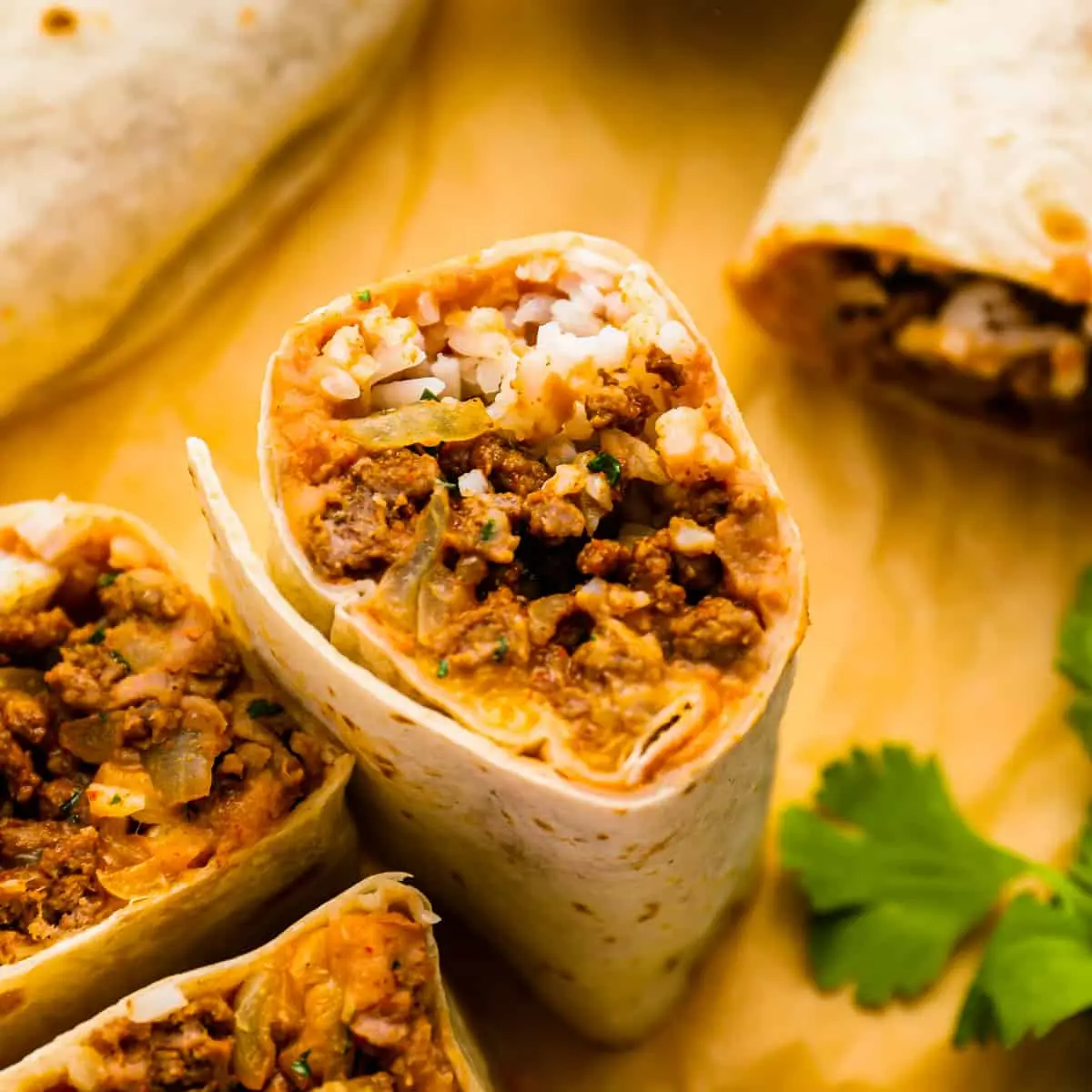 Beef burrito from Don Taco, Mexican food delivery to Edgemont Calgary